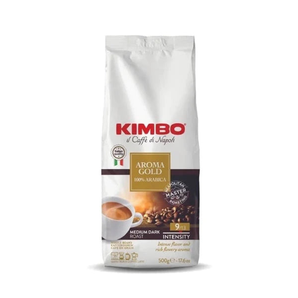 Kimbo Aroma Gold 100% Arabica Espresso Beans [1.1 lb]
