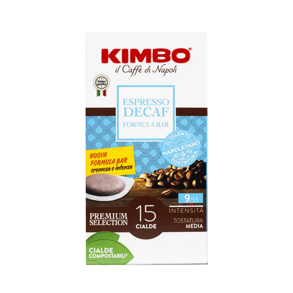 Kimbo Decaf Espresso Compostable ESE Pods - 15 Ct