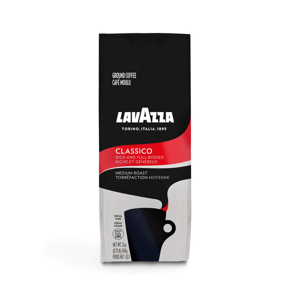 LavAzza Classico Drip Coffee [pre-ground, 12 oz. bag]