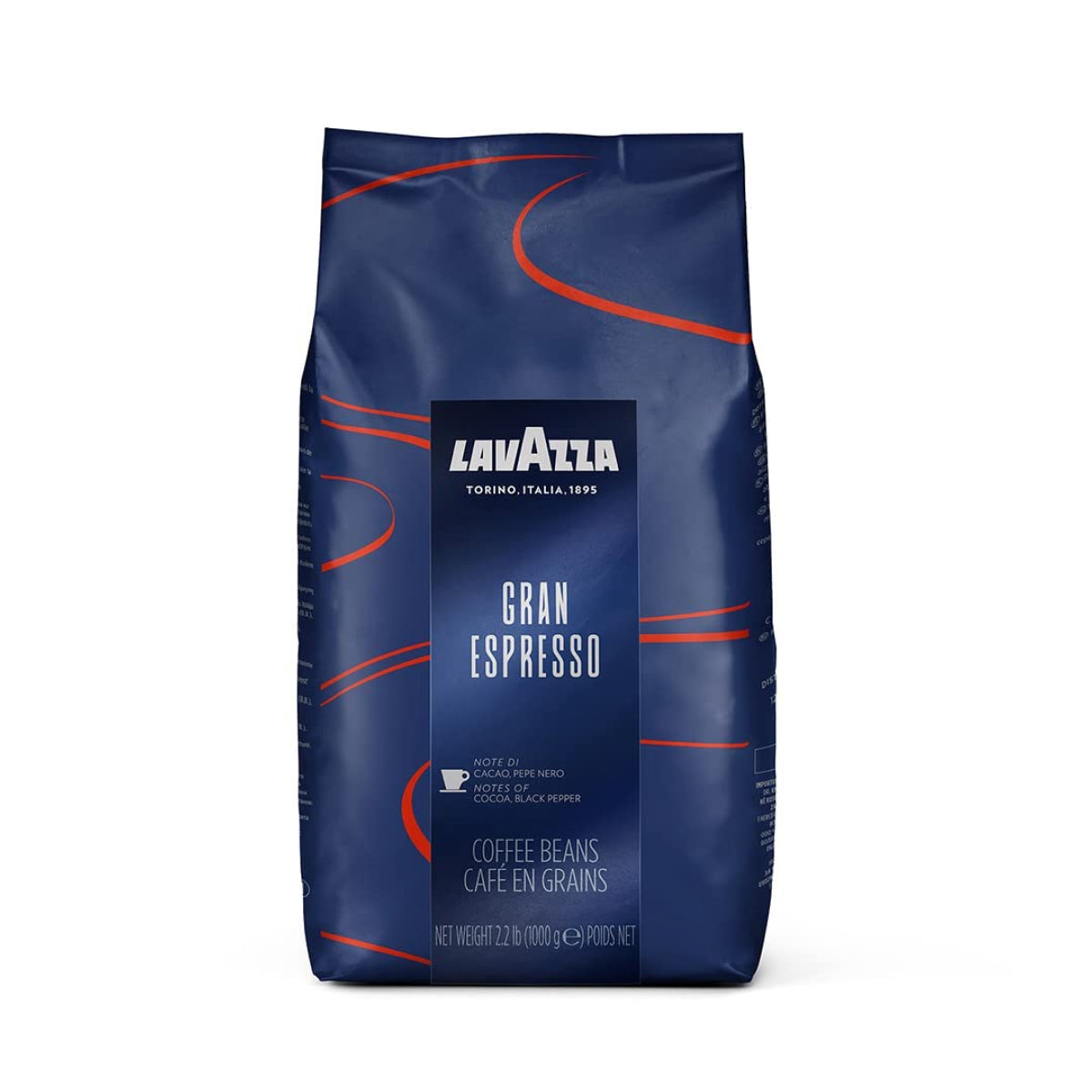 Lavazza Gran Espresso - 2.2 pound bag whole beans | Seattle Coffee