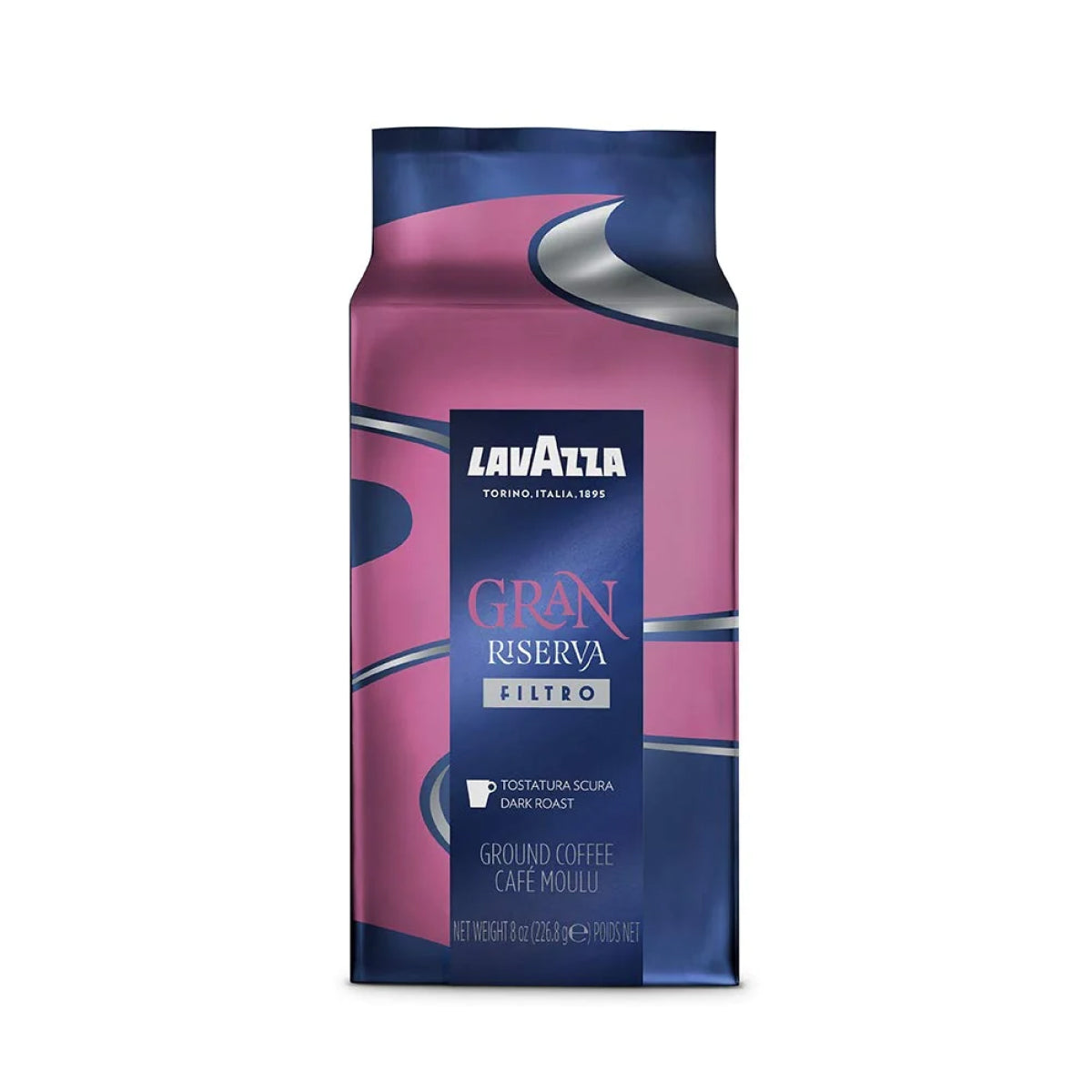 Lavazza Gran Riserva Filter Coffee - Pre-Ground Coffee - 8 Oz