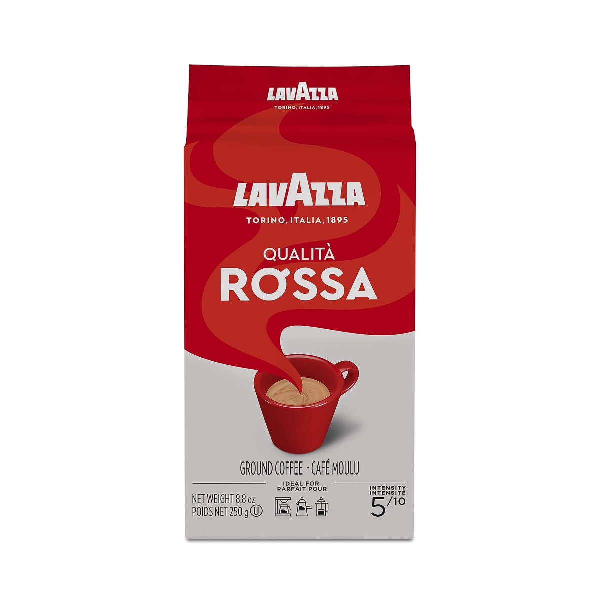 口紅 o-choma Lavazza - Qualita Rossa Espresso - 8.8 ounces Ground Espresso