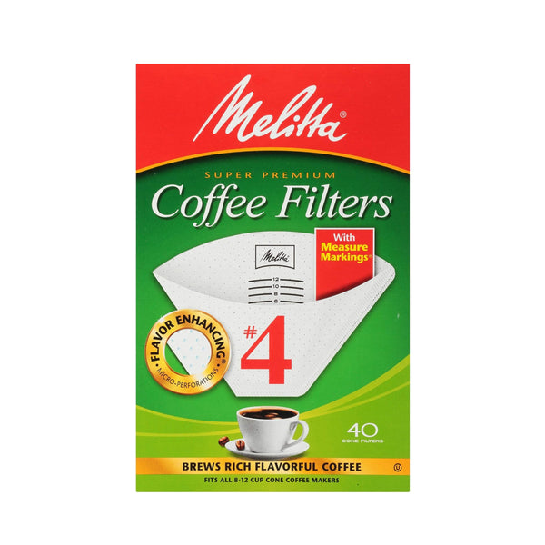 Melitta #4 Cone Coffee Filter