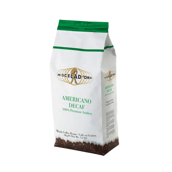 Miscela d'Oro Americano Premium Decaf Coffee Beans [2.2 lb]