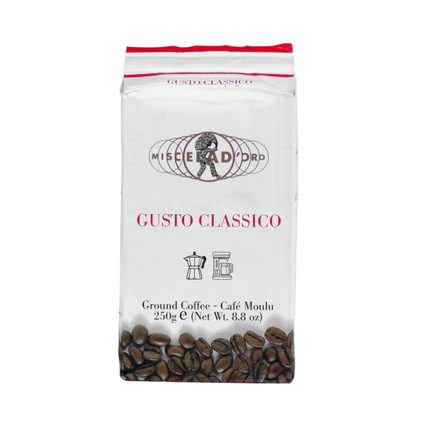 Miscela d'Oro Gusto Classico Espresso [pre-ground, 8.8 oz. brick]