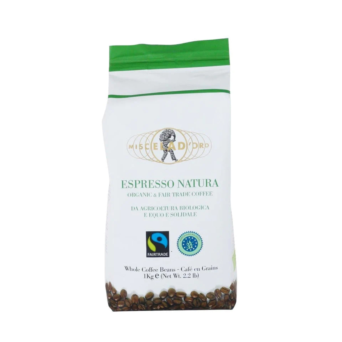 Miscela d Oro Natura Organic Espresso Beans [2.2 lb] | Seattle