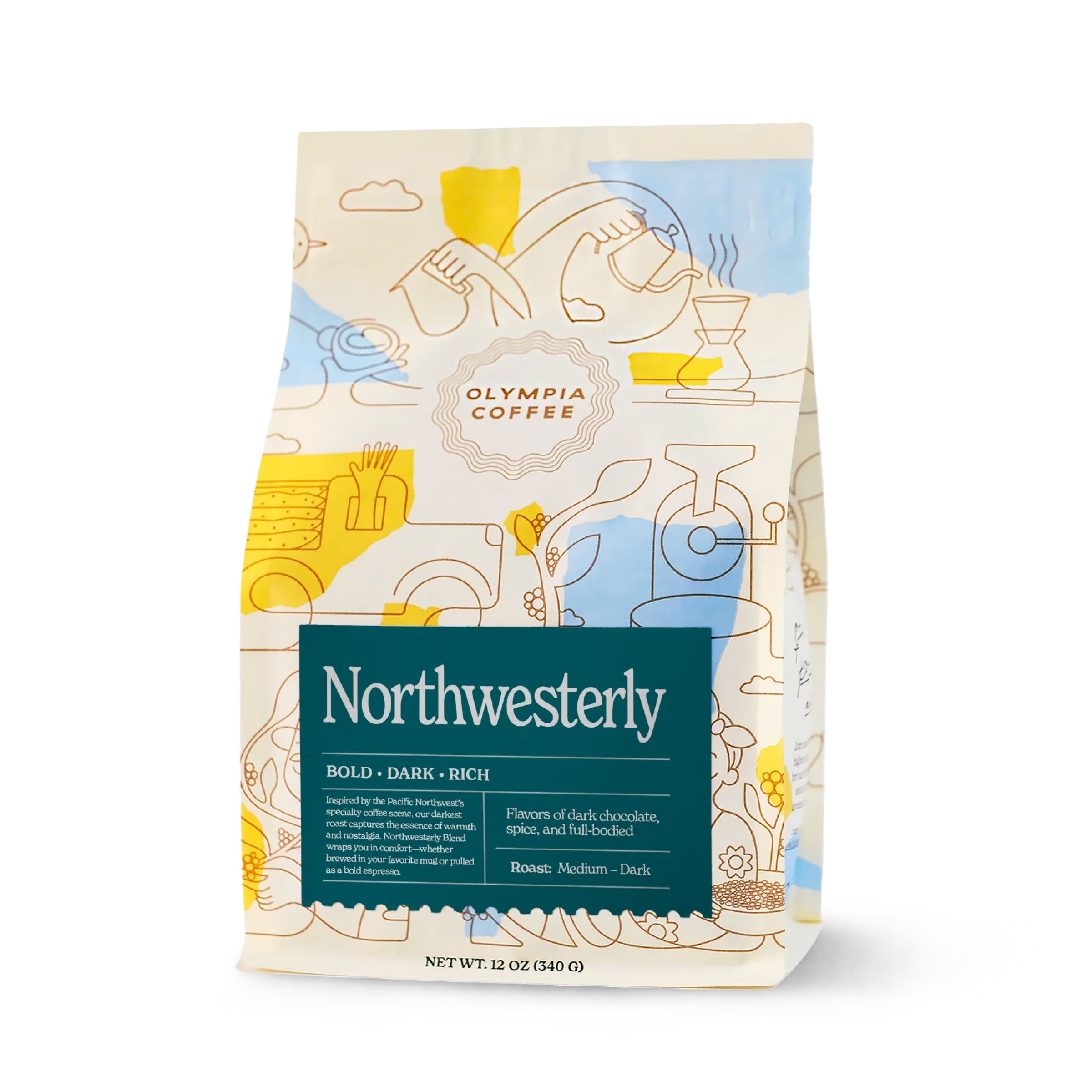 Olympia Coffee Roasting - Northwesterly Blend | Seattle Coffee Gear