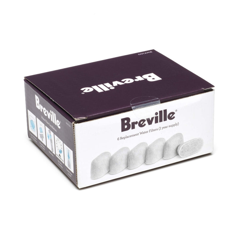 Breville Charcoal Resin Water Filters - 6 pack | Seattle Coffee Gear