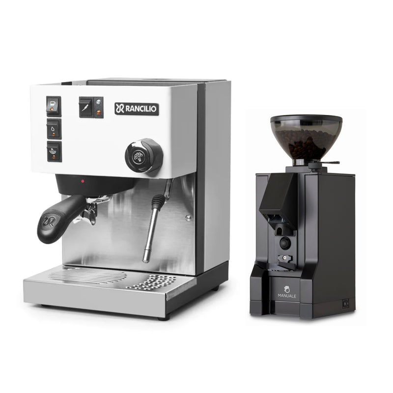 Rancilio Silvia and Eureka Mignon Notte Grinder Bundle