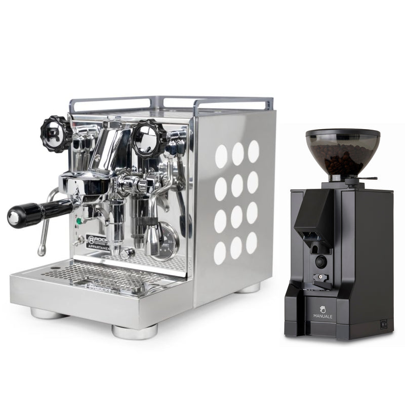 Rocket Espresso Appartamento and Eureka Mignon Notte Bundle