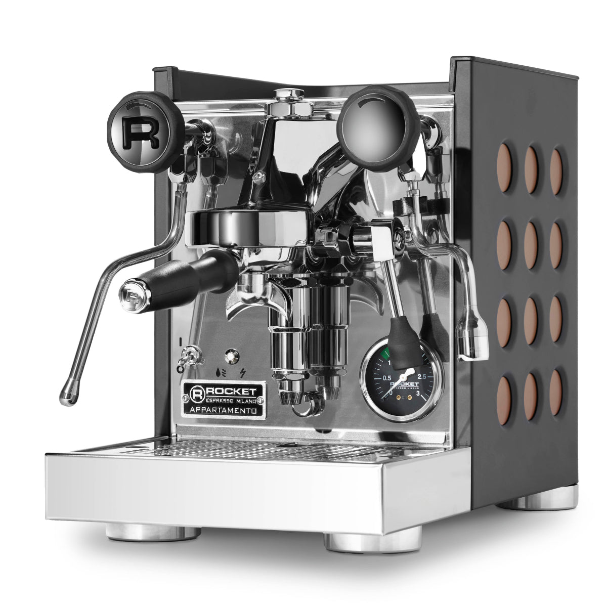Rocket Espresso Appartamento TCA Espresso Machine - Copper - Open