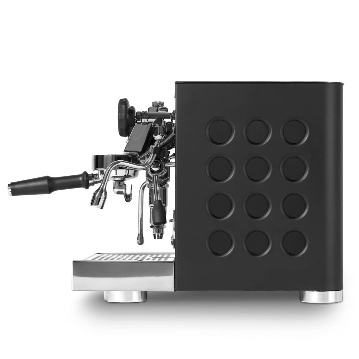 Rocket Espresso Appartamento TCA Espresso Machine - Black - Open