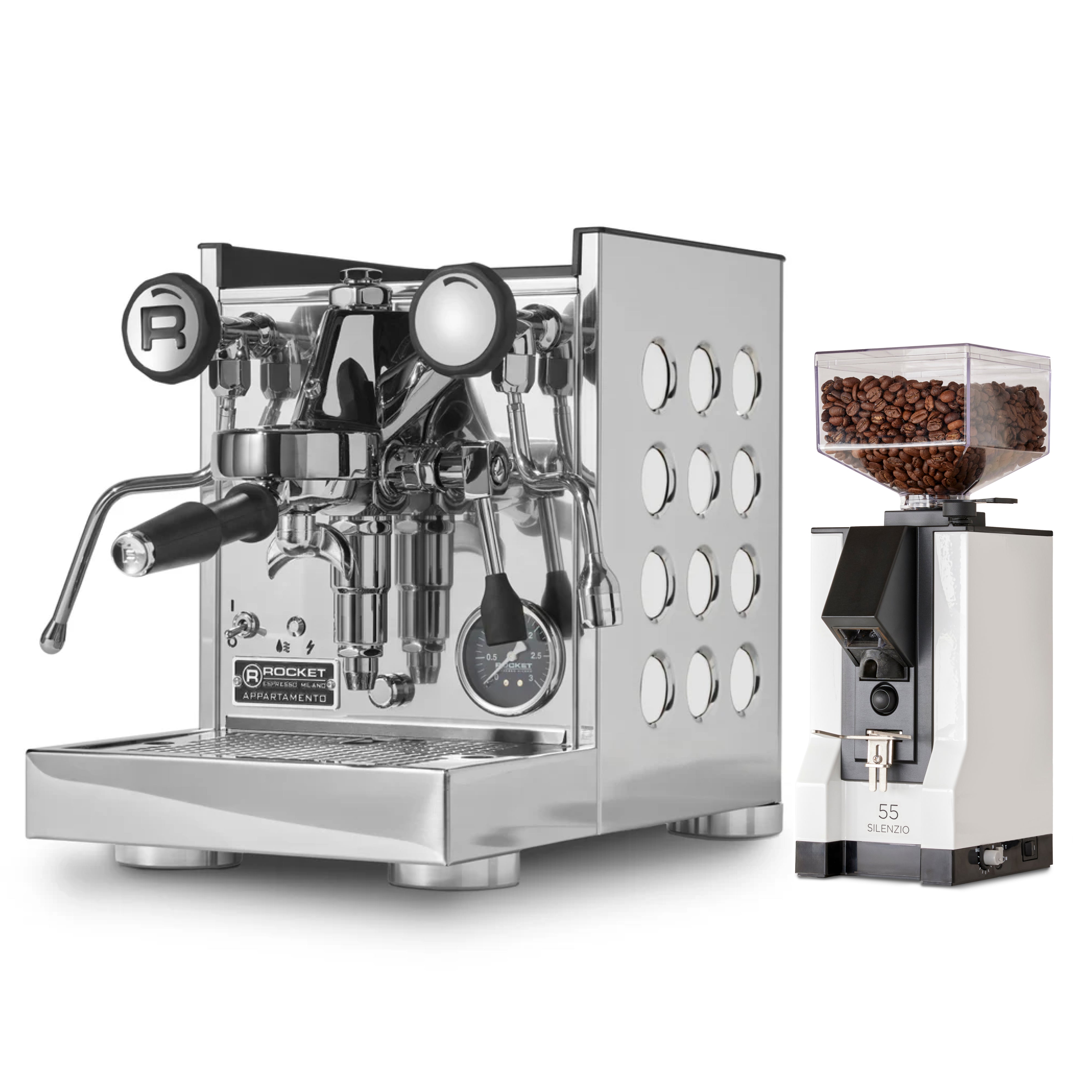 Rocket Espresso Appartamento TCA and Eureka Mignon Silenzio 55