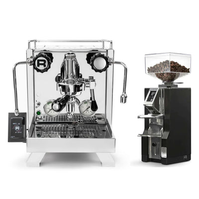 Rocket Espresso Cinquantotto and Eureka Mignon Libra Grinder Bundle