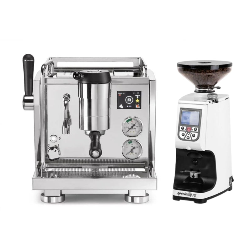 Rocket Espresso R Nine One and Eureka Atom 75 Grinder Bundle