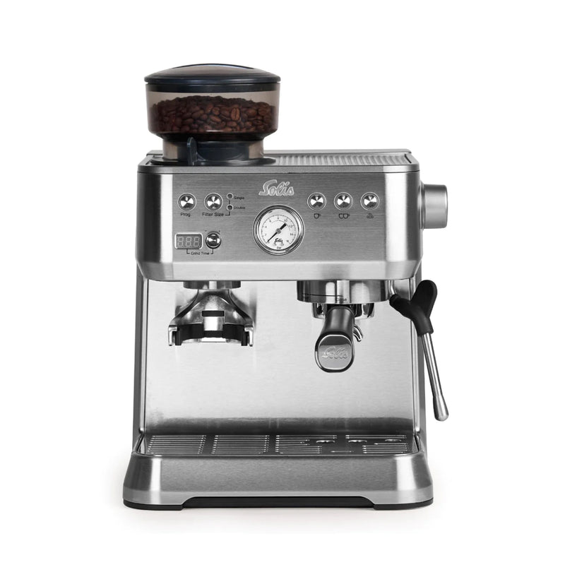 Solis Grind And Infuse Espresso Machine Stainless Open Box