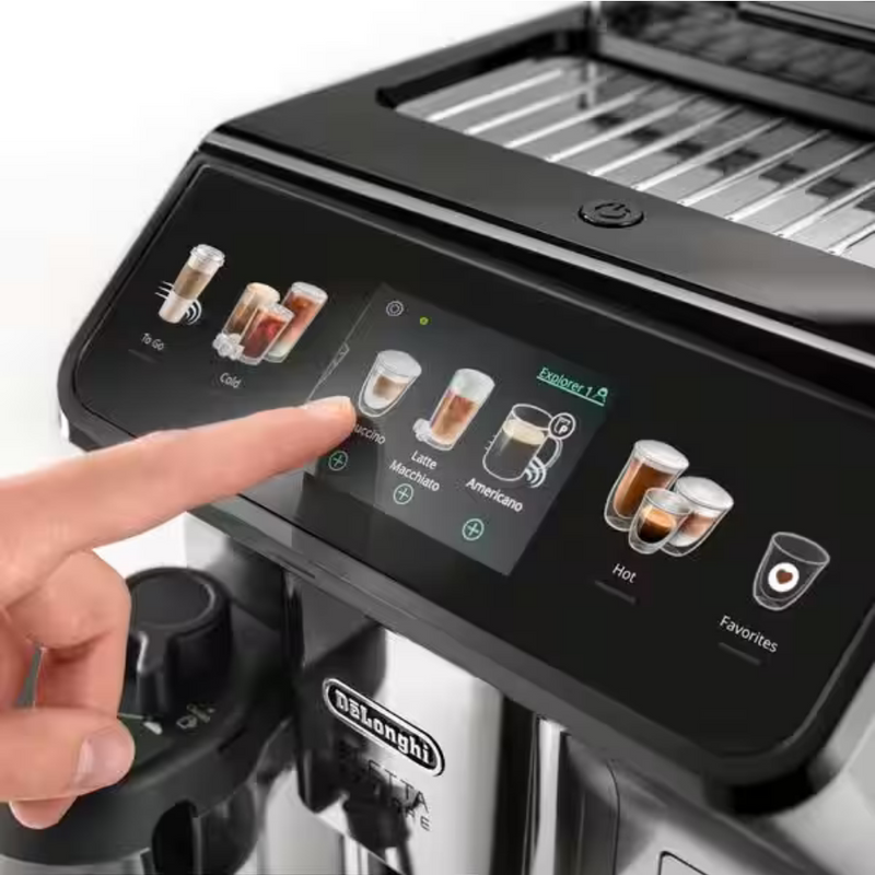 B-Class Refurbished - DeLonghi Eletta Explore ECAM45055S Superautomatic Espresso Machine
