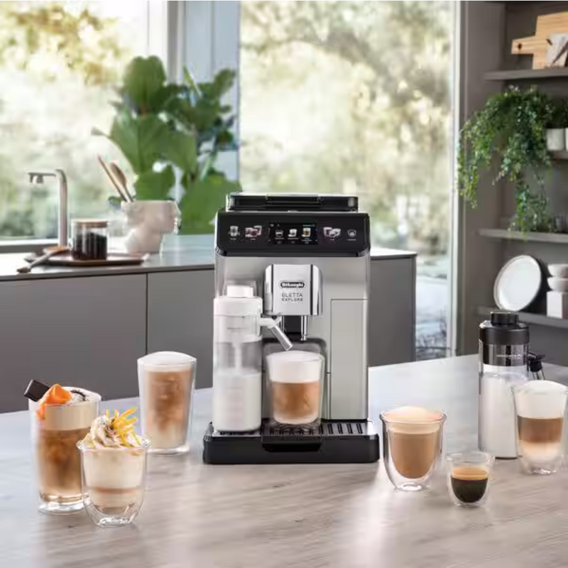 B-Class Refurbished - DeLonghi Eletta Explore ECAM45055S Superautomatic Espresso Machine