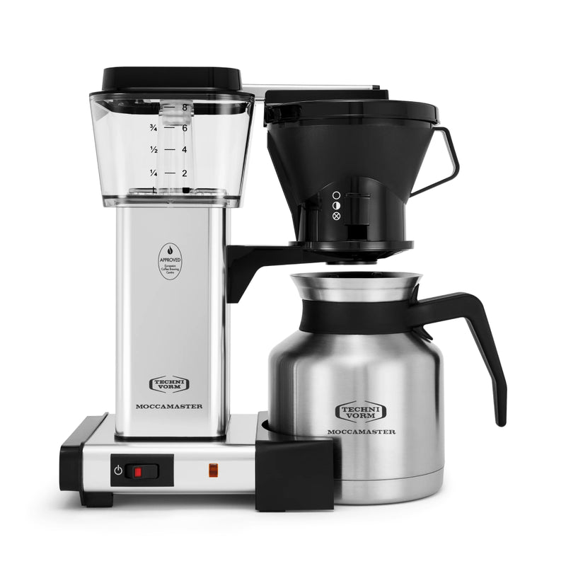 Technivorm Moccamaster Coffee Brewer KBTS - Polished Silver - Open Box