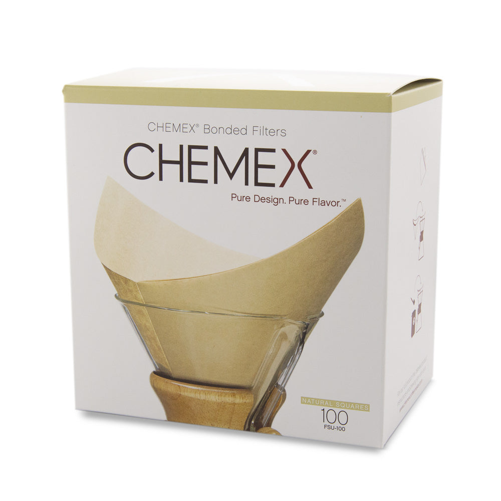 Chemex Pre-Folded Square Filter - Natural
