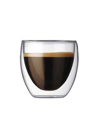 Bodum Pavina Double Wall Extra Small Glass, Set of 2