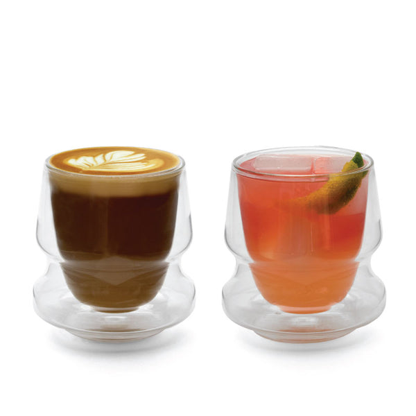 CICLONE Double Walled Tumblers - With Beverage