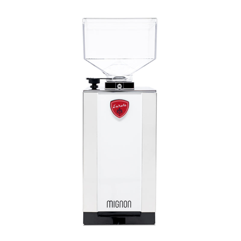 Eureka Mignon Specialita Espresso Grinder - White Front