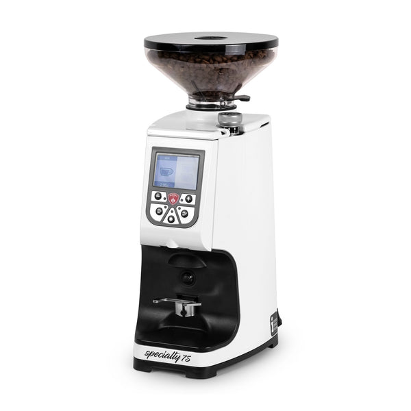 Eureka Atom 75 Espresso Grinder - White - Short Hopper