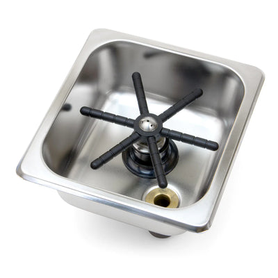 Espresso Parts 6" x 6" Recessed Rinser