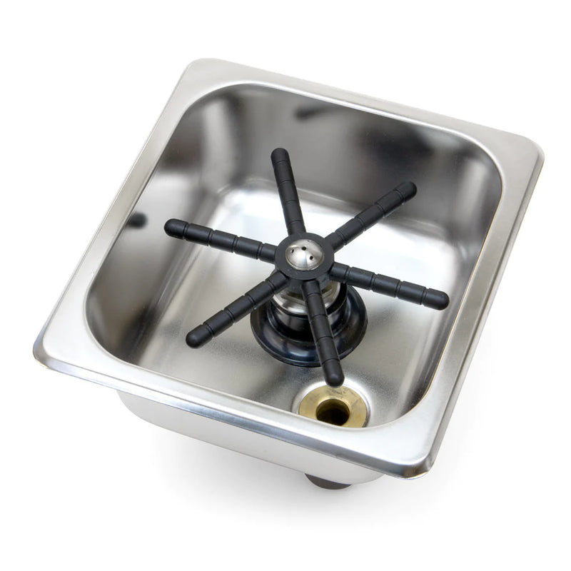 Espresso Parts 6" x 6" Recessed Rinser