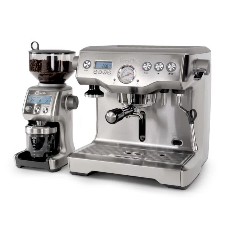 Breville Dynamic Duo Machine and Grinder Package