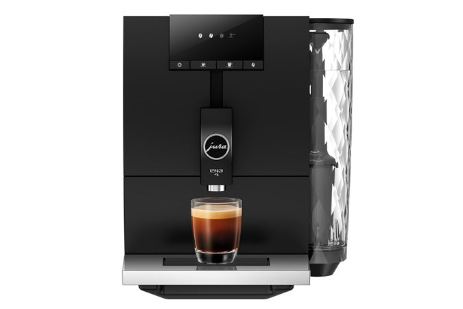 Jura Ena 4 Superautomatic Espresso Machine - Metropolitan Black - Open Box