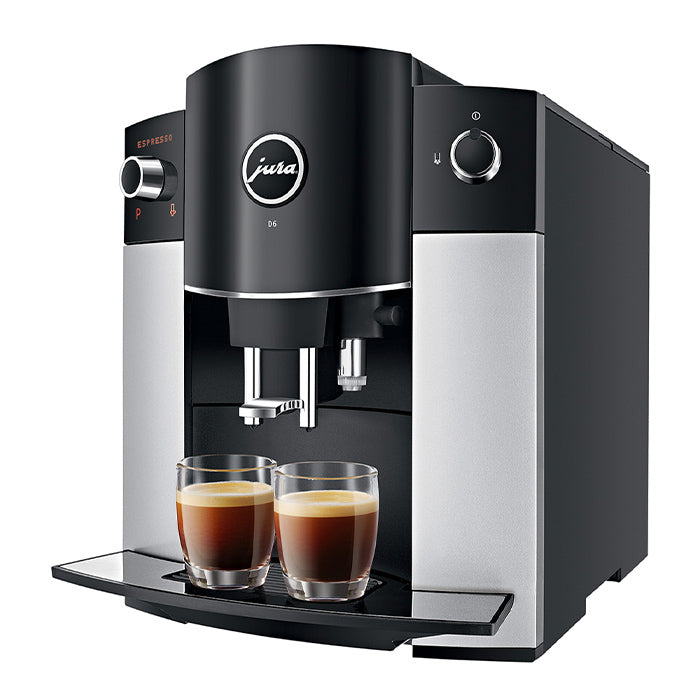 Jura D6 Superautomatic Espresso Machine - Platinum - Open Box