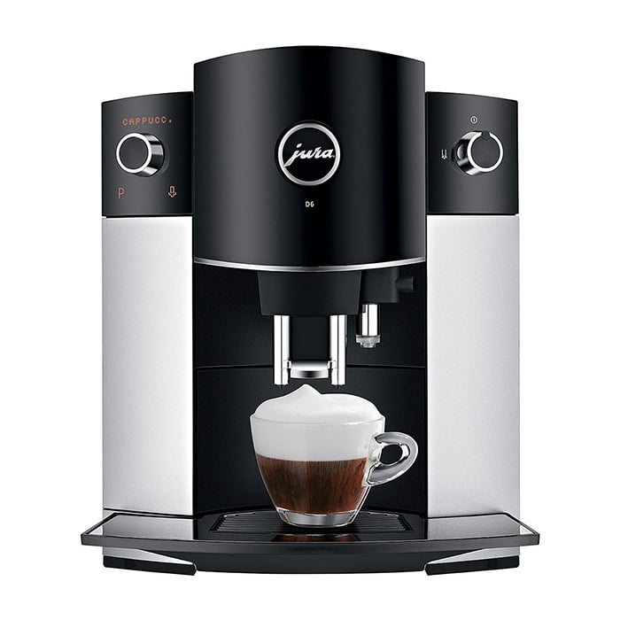 Jura D6 Superautomatic Espresso Machine - Platinum - Open Box