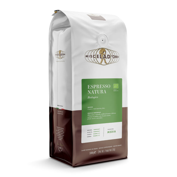 Miscela d Oro Natura Organic Espresso Beans [2.2 lb] | Seattle