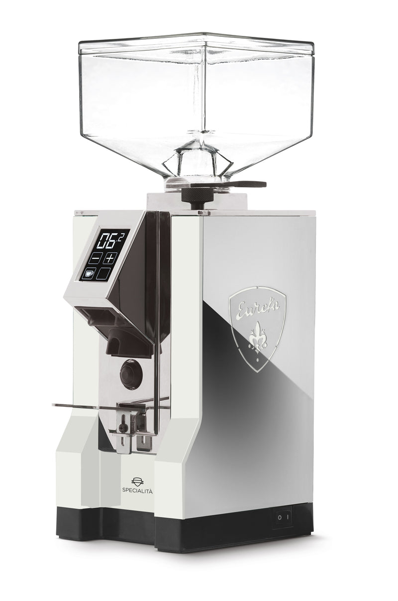 Eureka Mignon Specialita Espresso Grinder - White Side