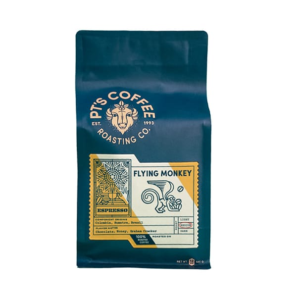 PTs Coffee - Flying Monkey Espresso | Seattle Coffee Gear