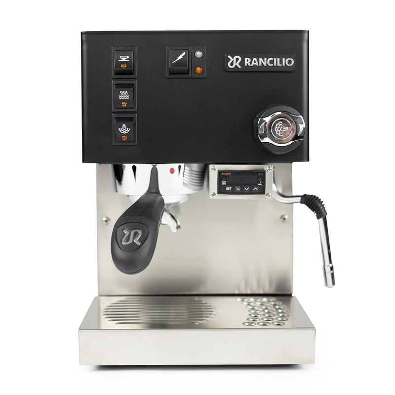 Rancilio Silvia Black Espresso Machine w/ PID - 3/4