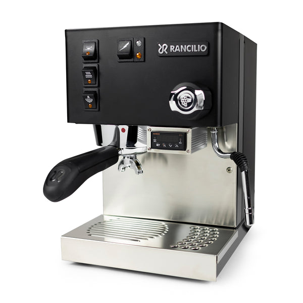 Rancilio Silvia Black Espresso Machine w/ PID - 3/4