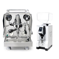 Rocket Espresso Giotto V and Eureka Mignon Specialita Grinder Bundle