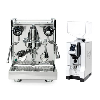 Rocket Espresso Mozzafiato V and Eureka Mignon Specialita Grinder Bundle