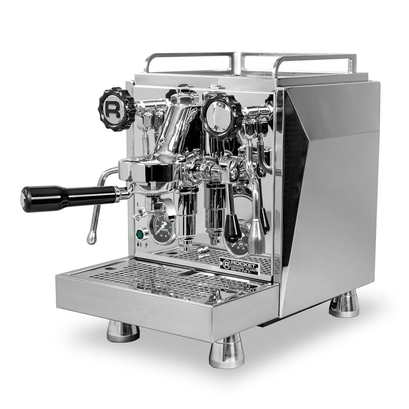 Rocket Espresso Giotto Timer Evoluzione R Espresso Machine - Right facing