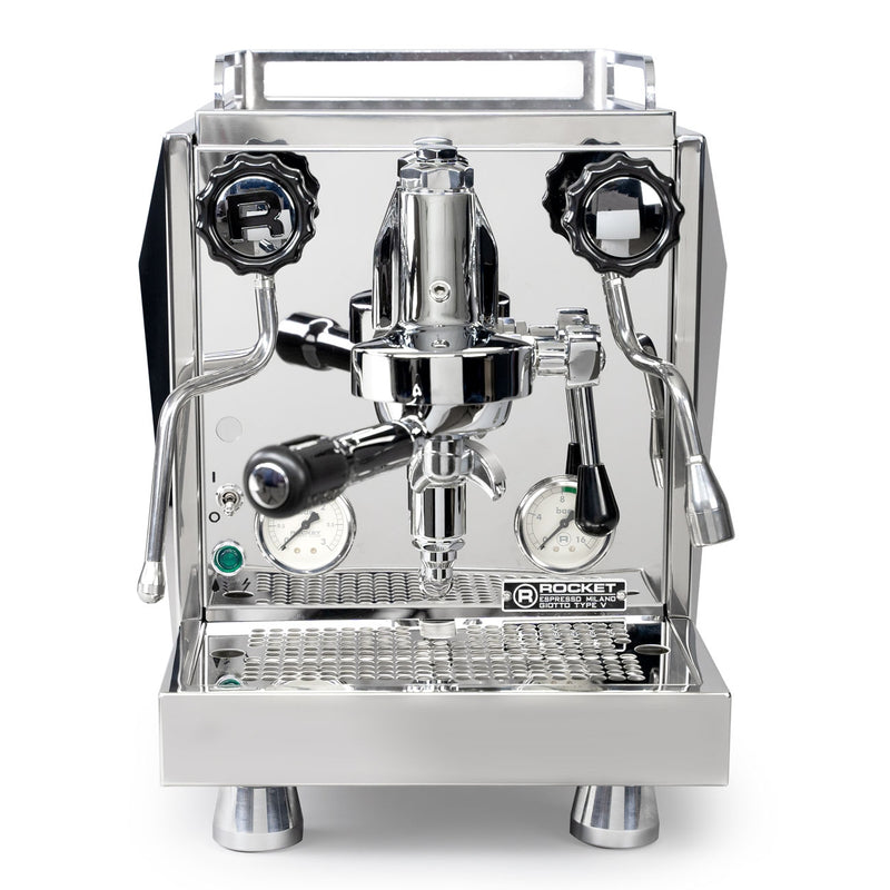 Rocket Espresso Giotto Timer Type V Espresso Machine - Forward faced