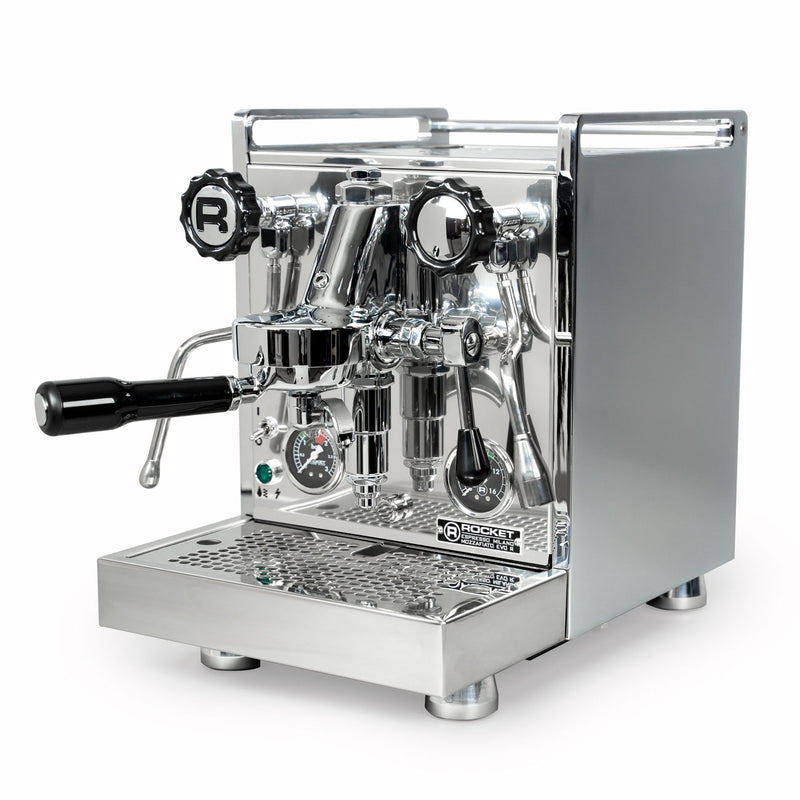 Rocket Espresso Mozzafiato Timer Evoluzione R Espresso Machine - right facing