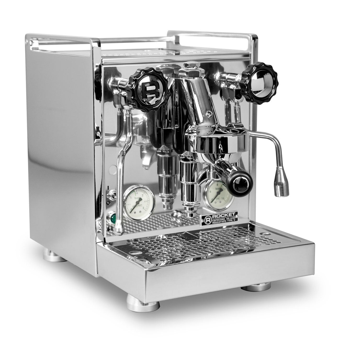 か*い様 ROCKET espresso machine MAZZER グライン Rocket Espresso Mozzafiato Timer Type V Espresso Machine - Open