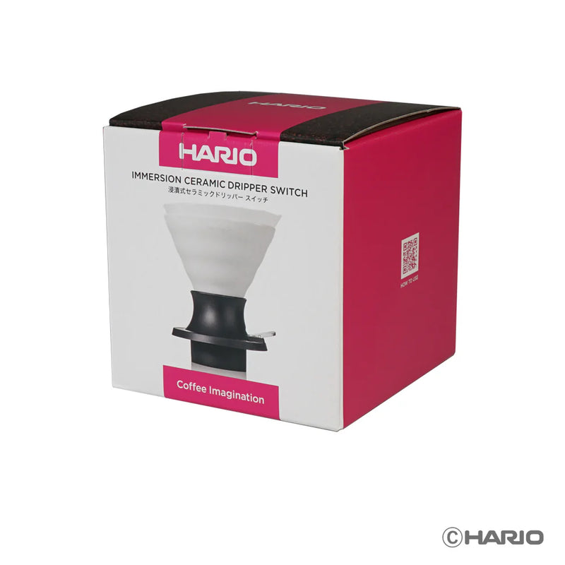 Hario Switch V60 Immersion Dripper - Ceramic White