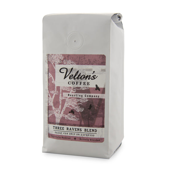 Velton's Coffee - Three Ravens Blend - Decaf