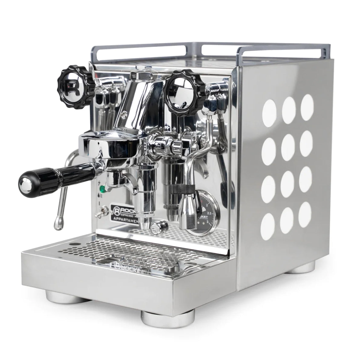 Rocket Espresso Giotto Timer Type V Espresso Machine - Forward faced