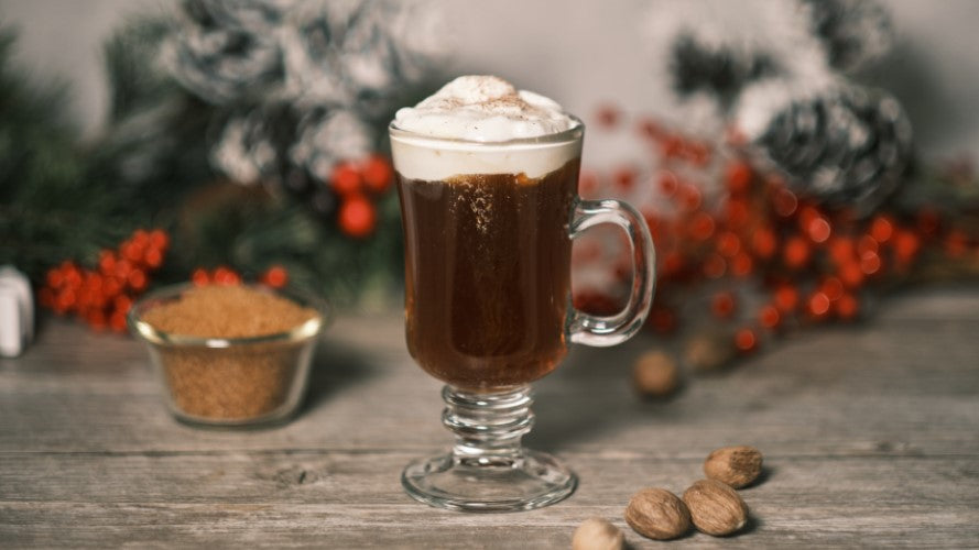 Spiced Hot Buttered Rum Coffee Recipe